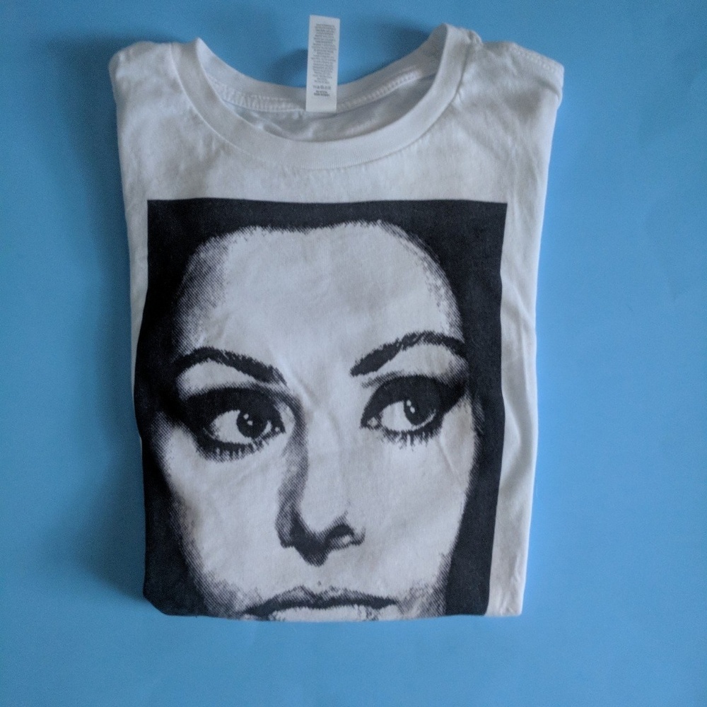 Sophia Loren chrome graphic tee
